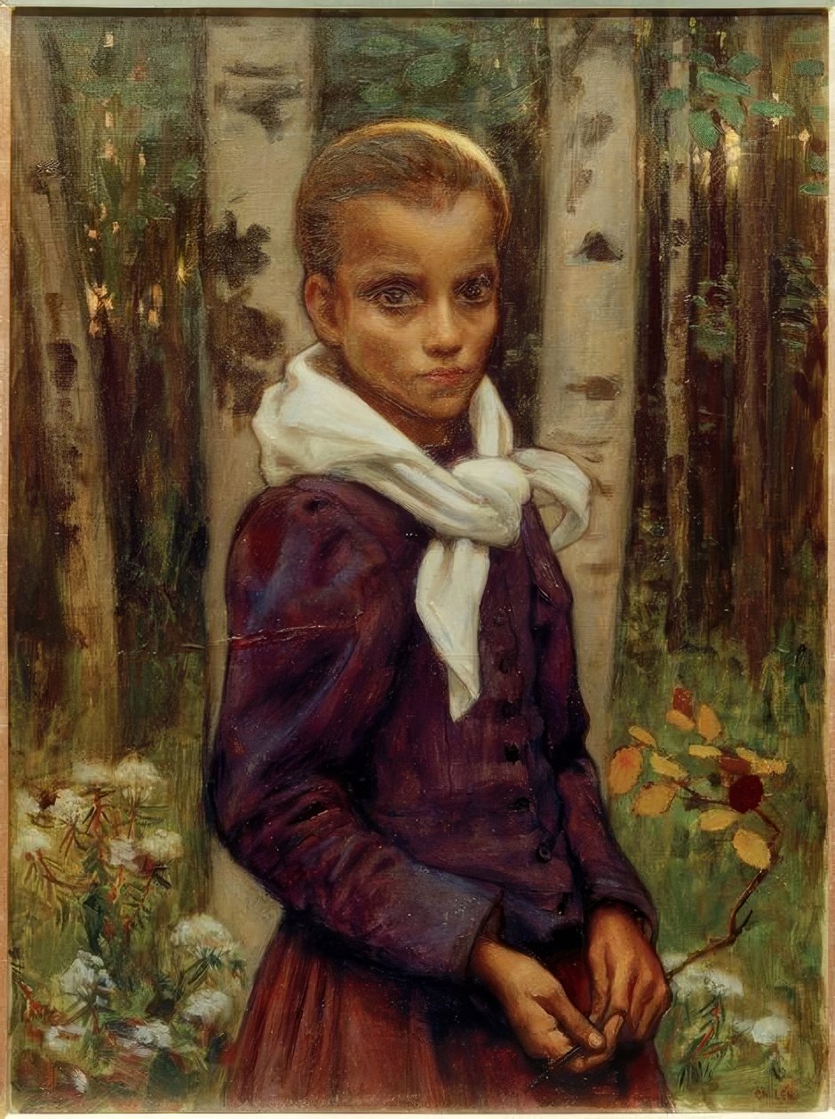 pike av Akseli Valdemar Gallen Kallela