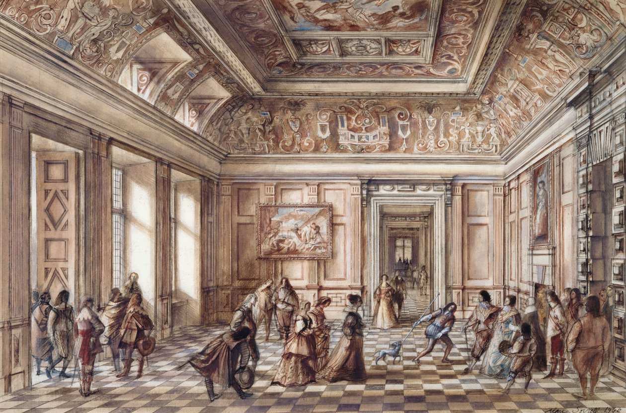 Bolsover Castle inngangsparti, c1600-tallet, c1960-tallet av Alan Ernest Sorrell