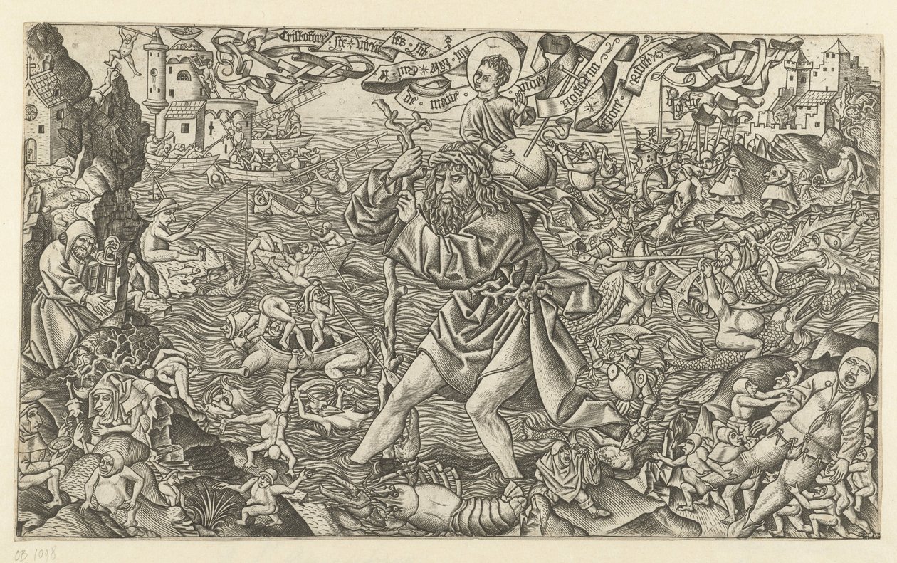 Den hellige Christopher av Alart du Hameel