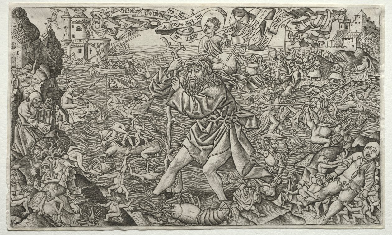 St. Christopher, 1478-1506. av Alart du Hameel