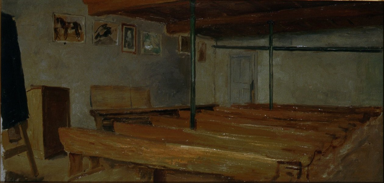 Skolestue av Albert Anker