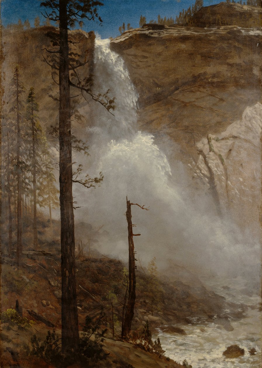 Falls of Yosemite av Albert Bierstadt
