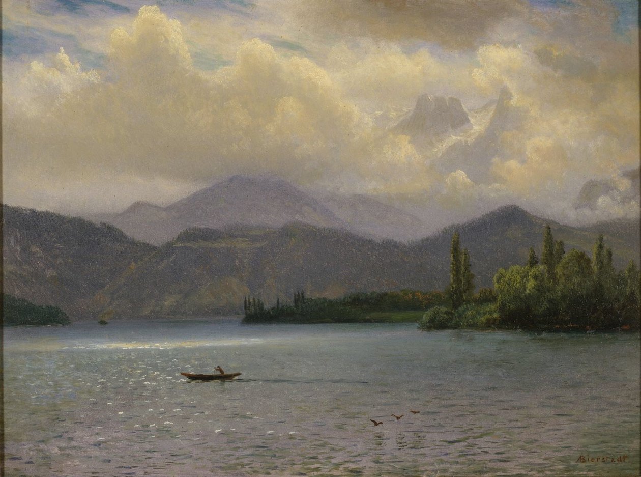 Lake Tahoe av Albert Bierstadt