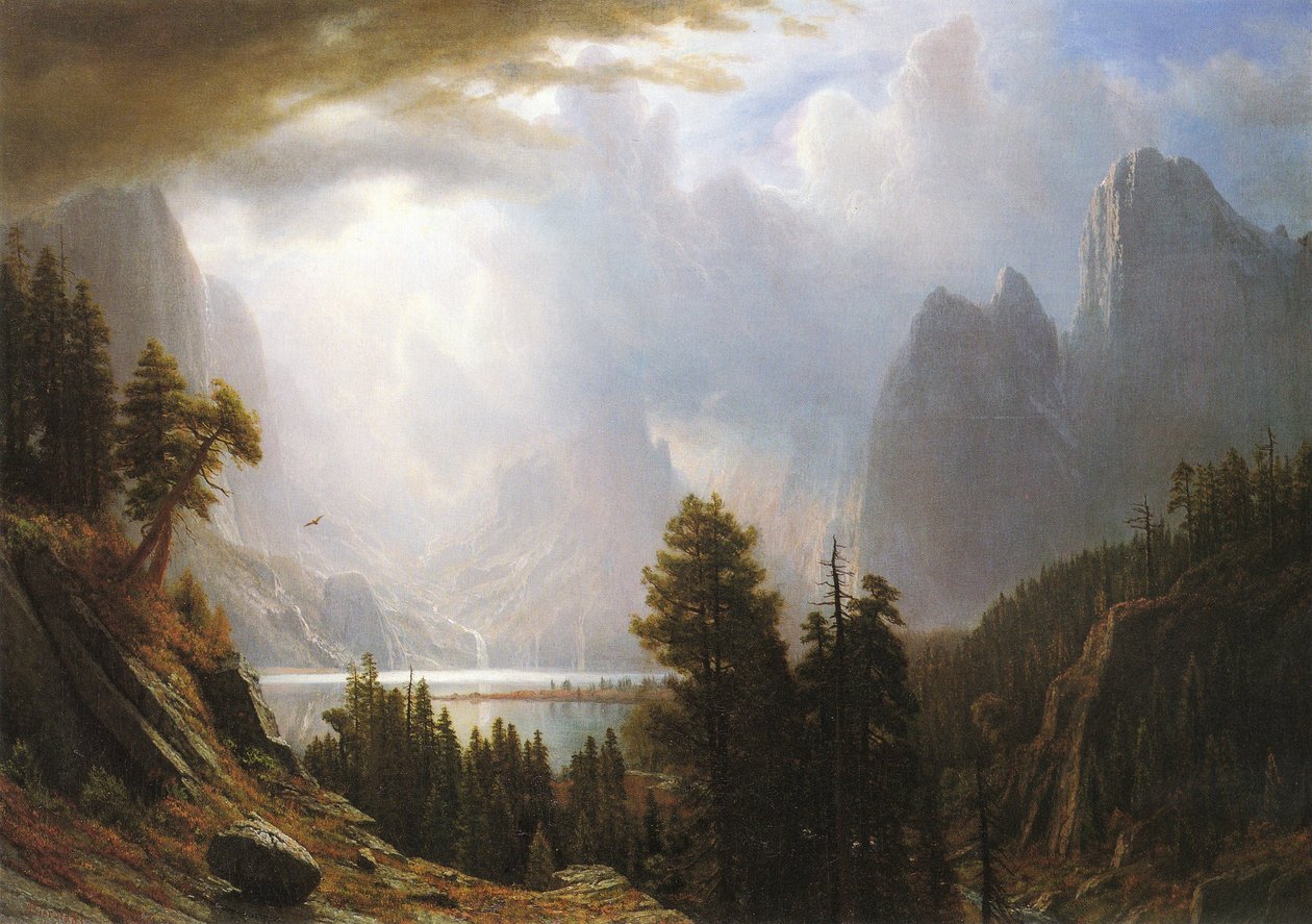 Landskap av Albert Bierstadt