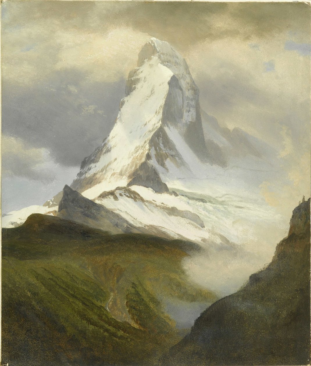 Matterhorn av Albert Bierstadt