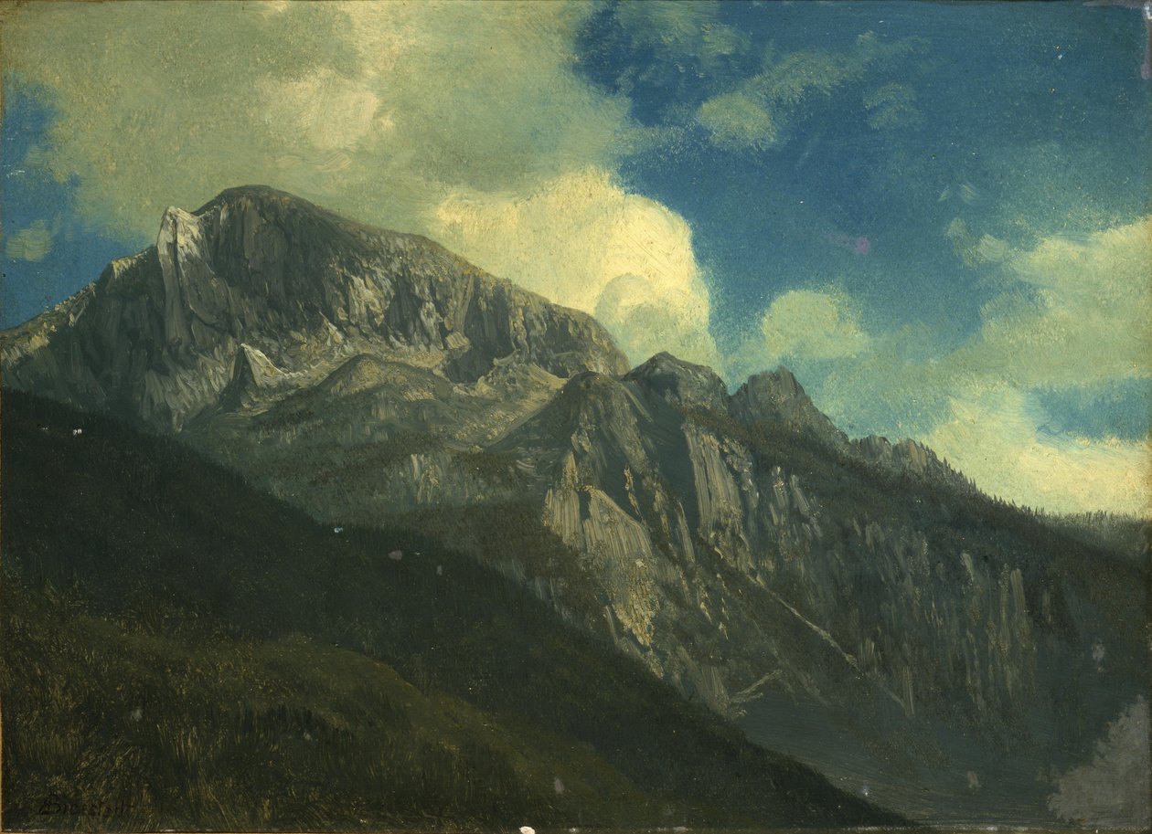 Fjell av Albert Bierstadt
