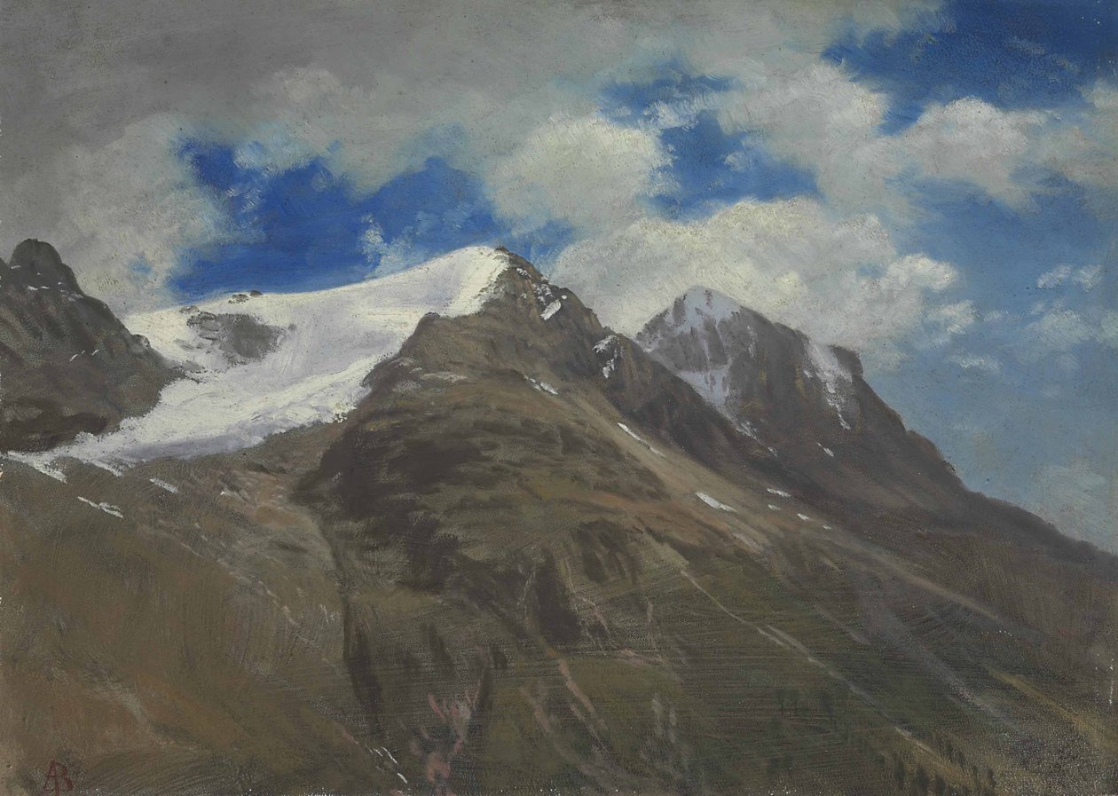 Topper i Rockies av Albert Bierstadt