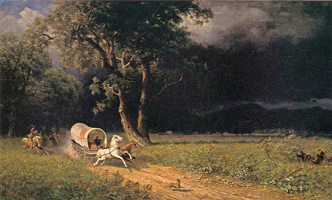 Bakholdet av Albert Bierstadt
