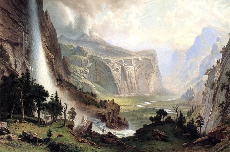 Yosemites kupler av Albert Bierstadt