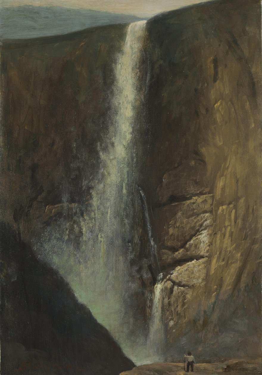 Fossen av Albert Bierstadt