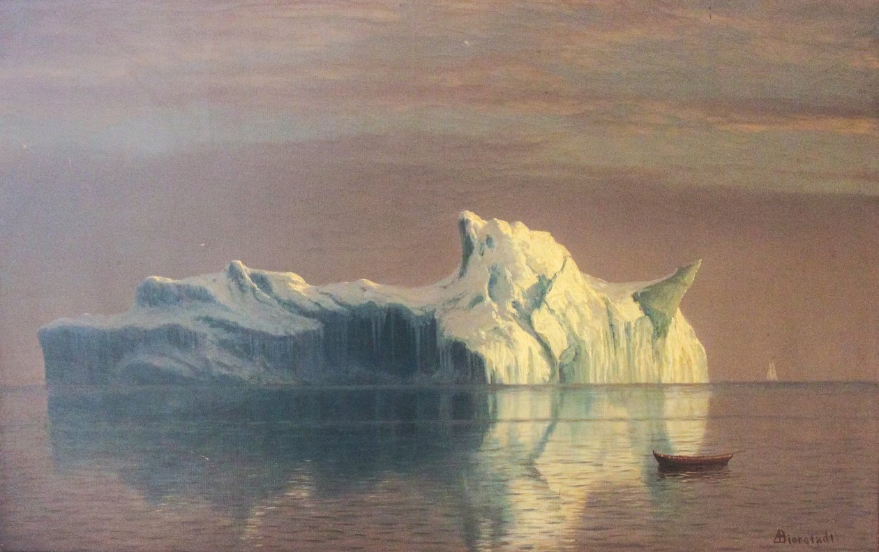 Isfjellet av Albert Bierstadt