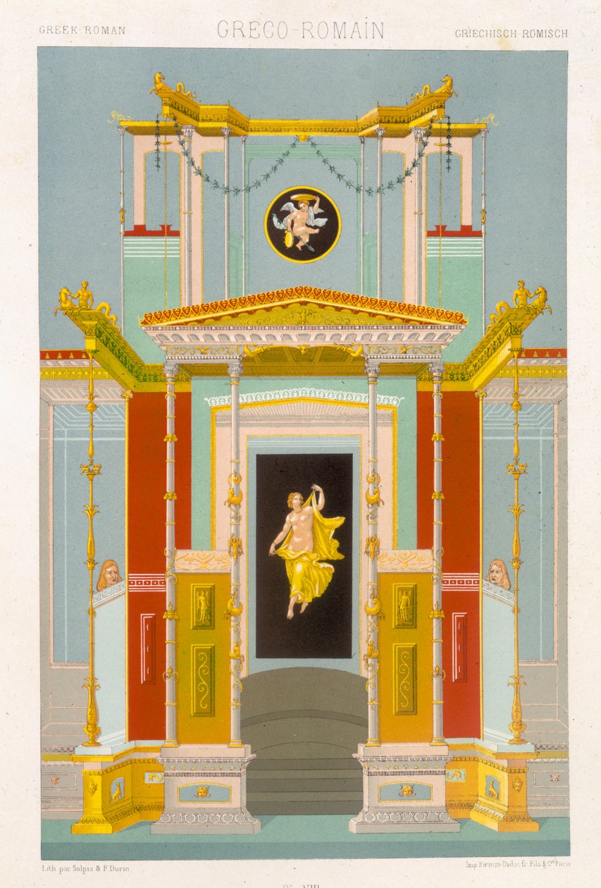 Greco-Romain Style, plate VIII fra 