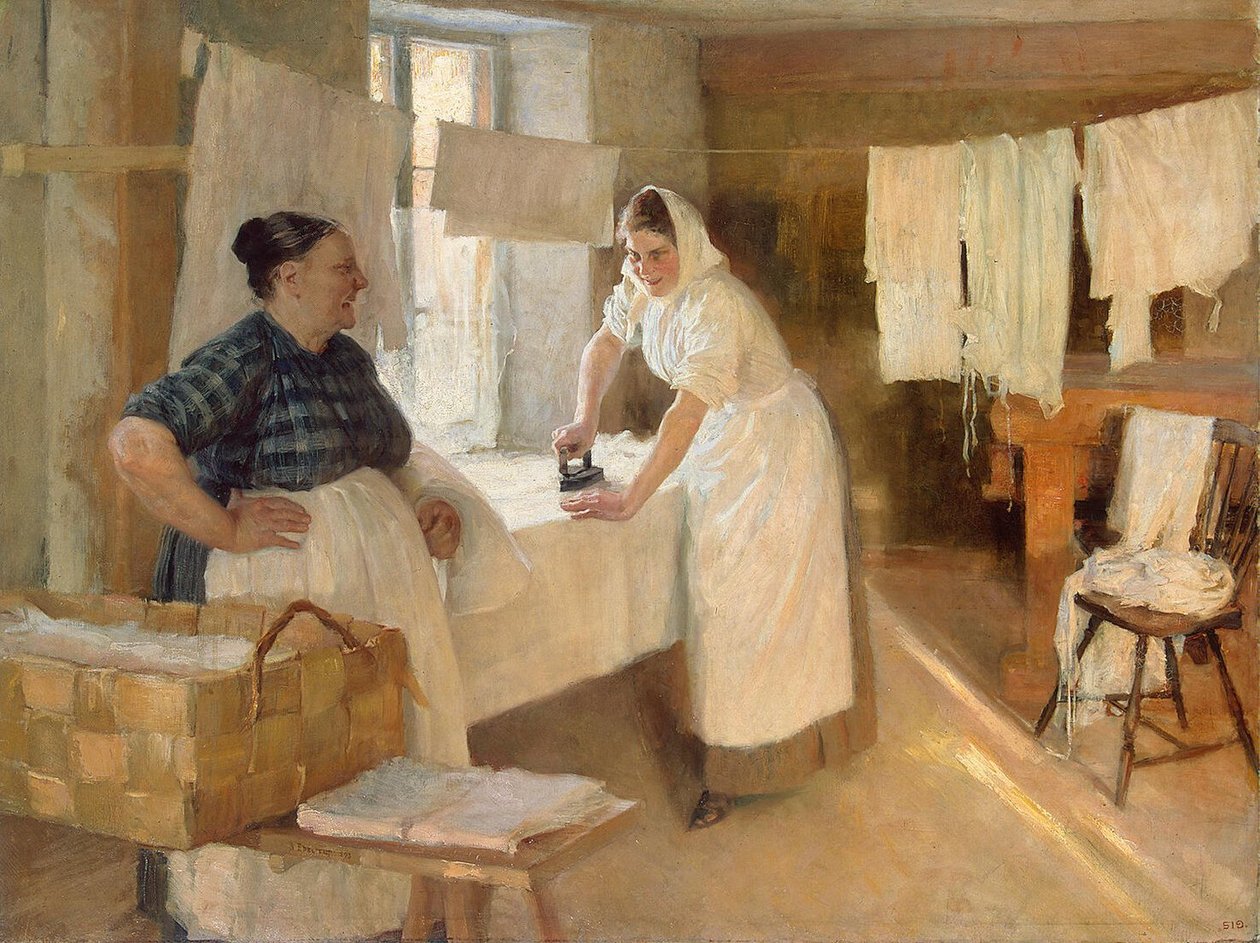 Vaskerier av Albert Gustaf Aristides Edelfelt