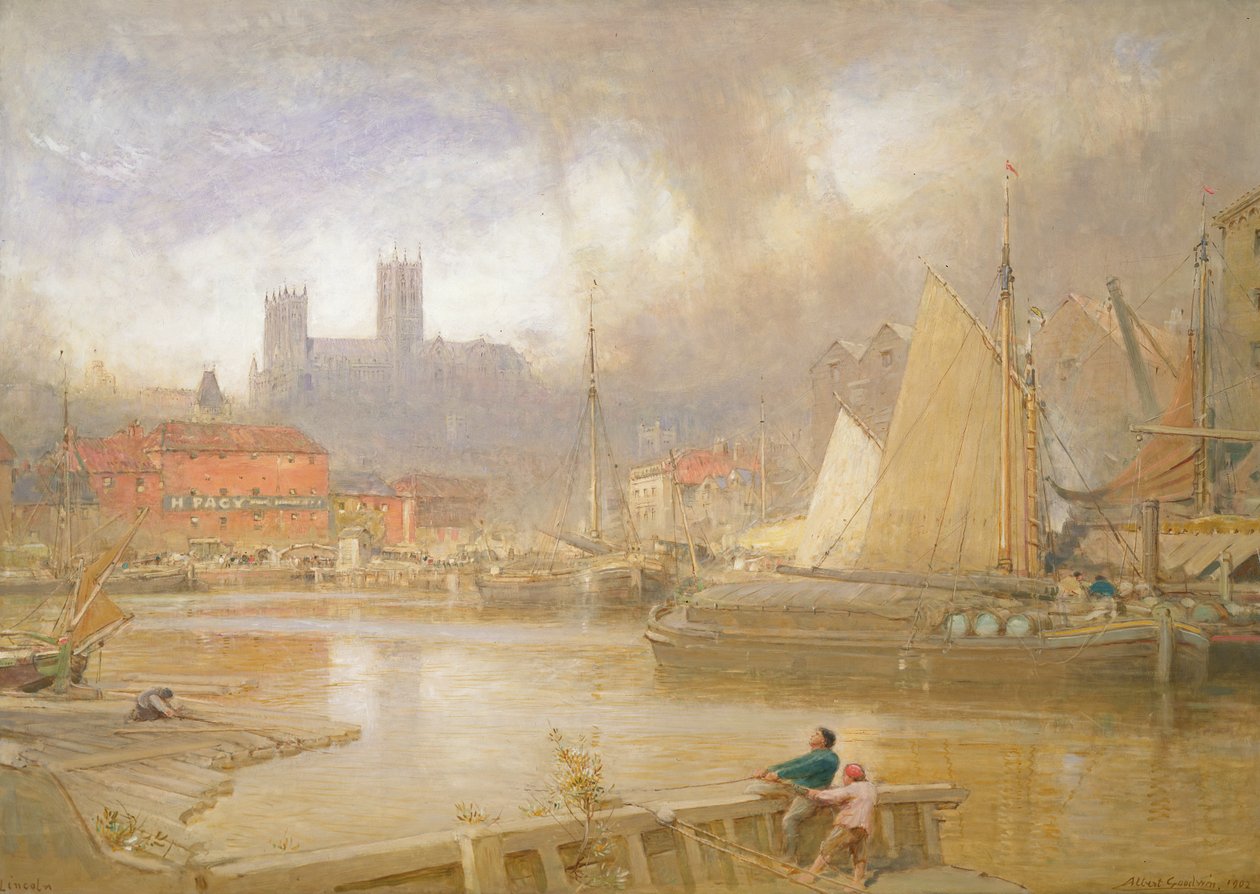 Lincoln av Albert Goodwin