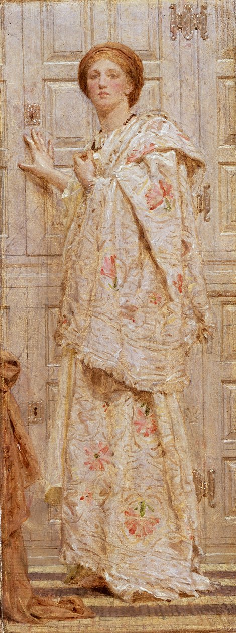 Et broderi av Albert Joseph Moore