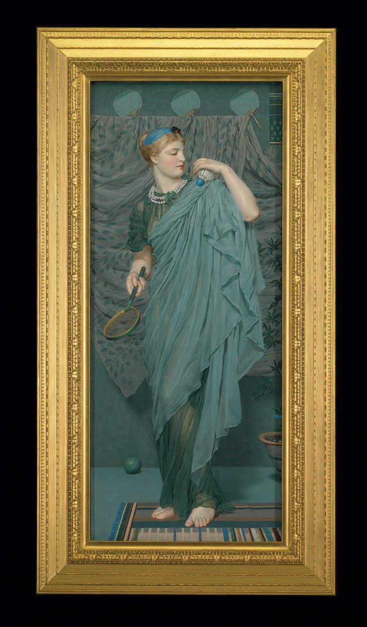 Battledore, 1868-70 av Albert Joseph Moore