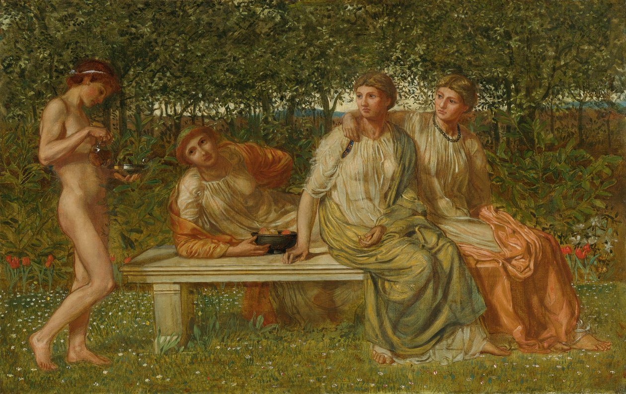 Marmorsetet av Albert Joseph Moore