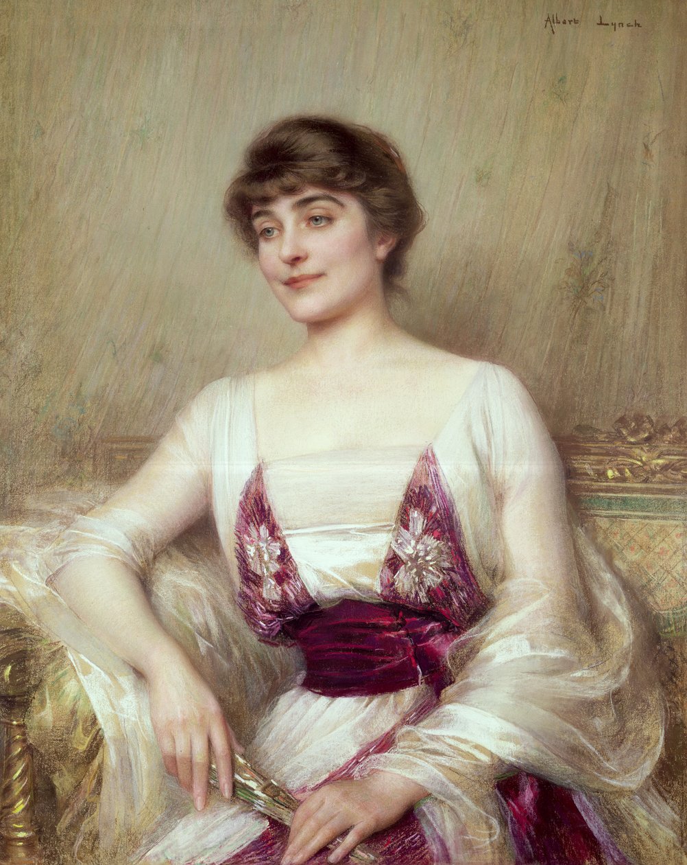 Portrett av en grevinne av Albert Lynch