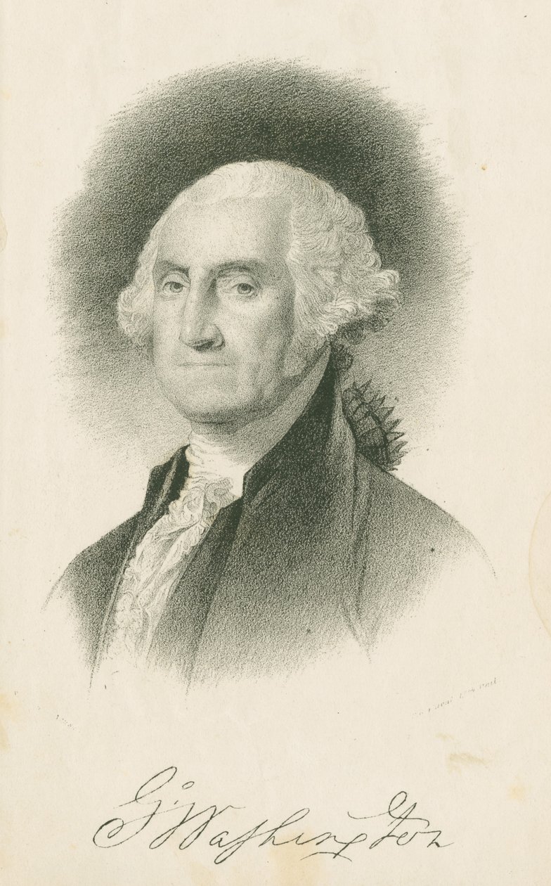 George Washington av Albert Newsam