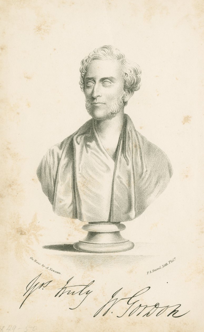 William Gordon, 1849 av Albert Newsam