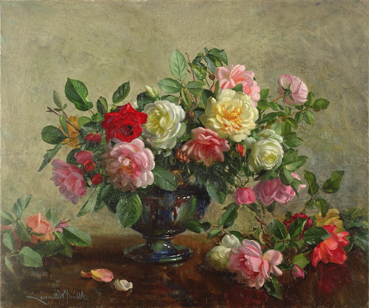 AB100 Rose Bowl fylt med roser av Albert Williams