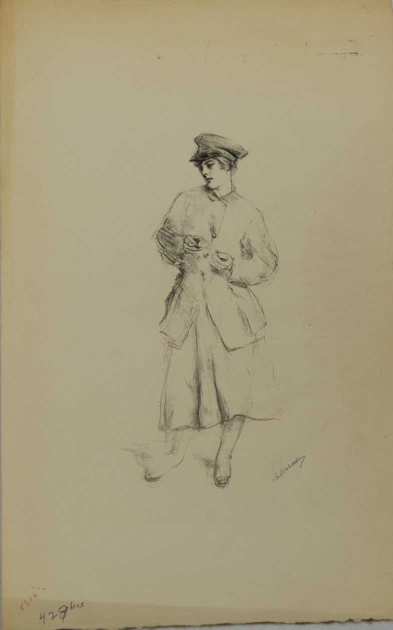 Peisstol av Albert de Belleroche