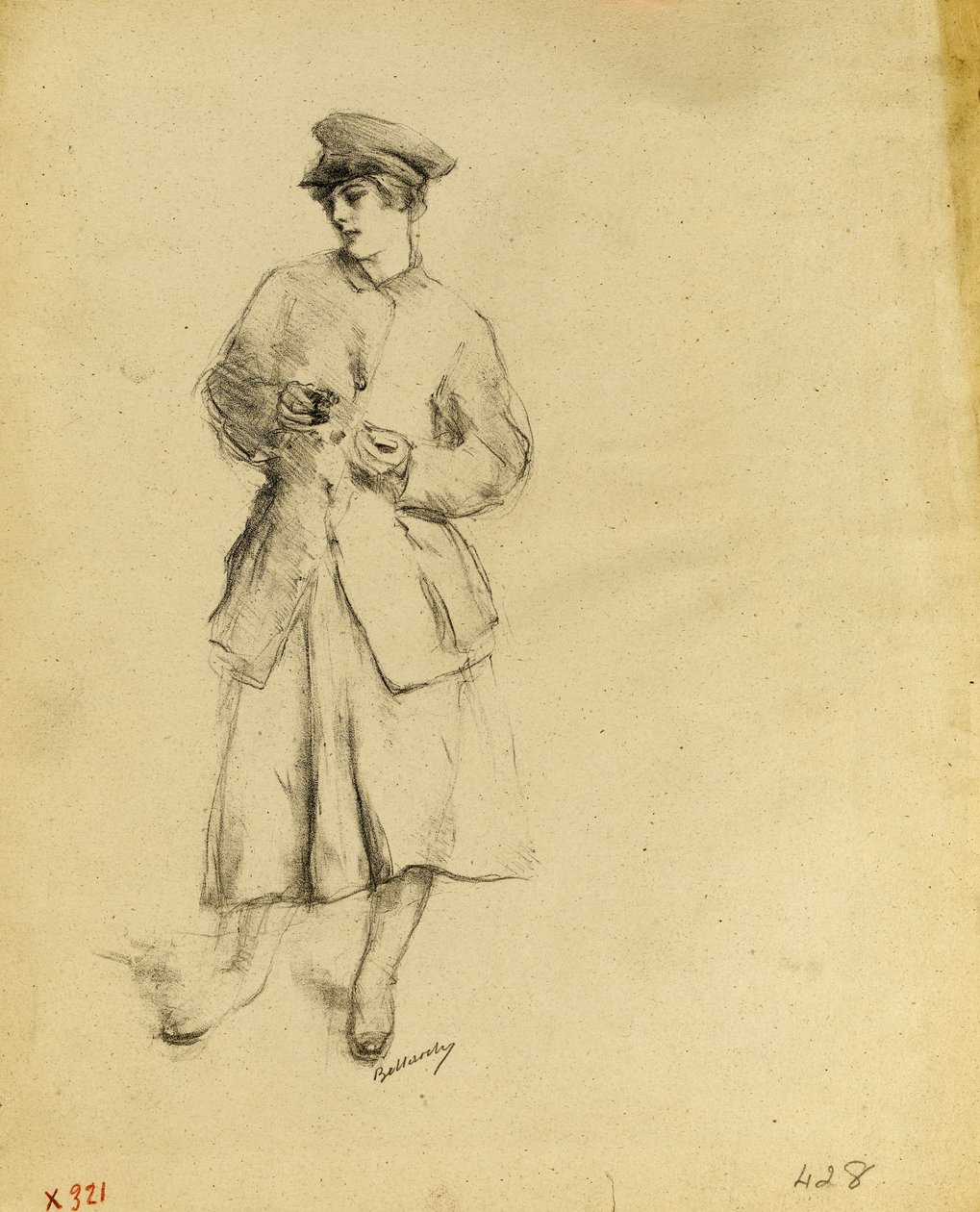 Peisstol av Albert de Belleroche