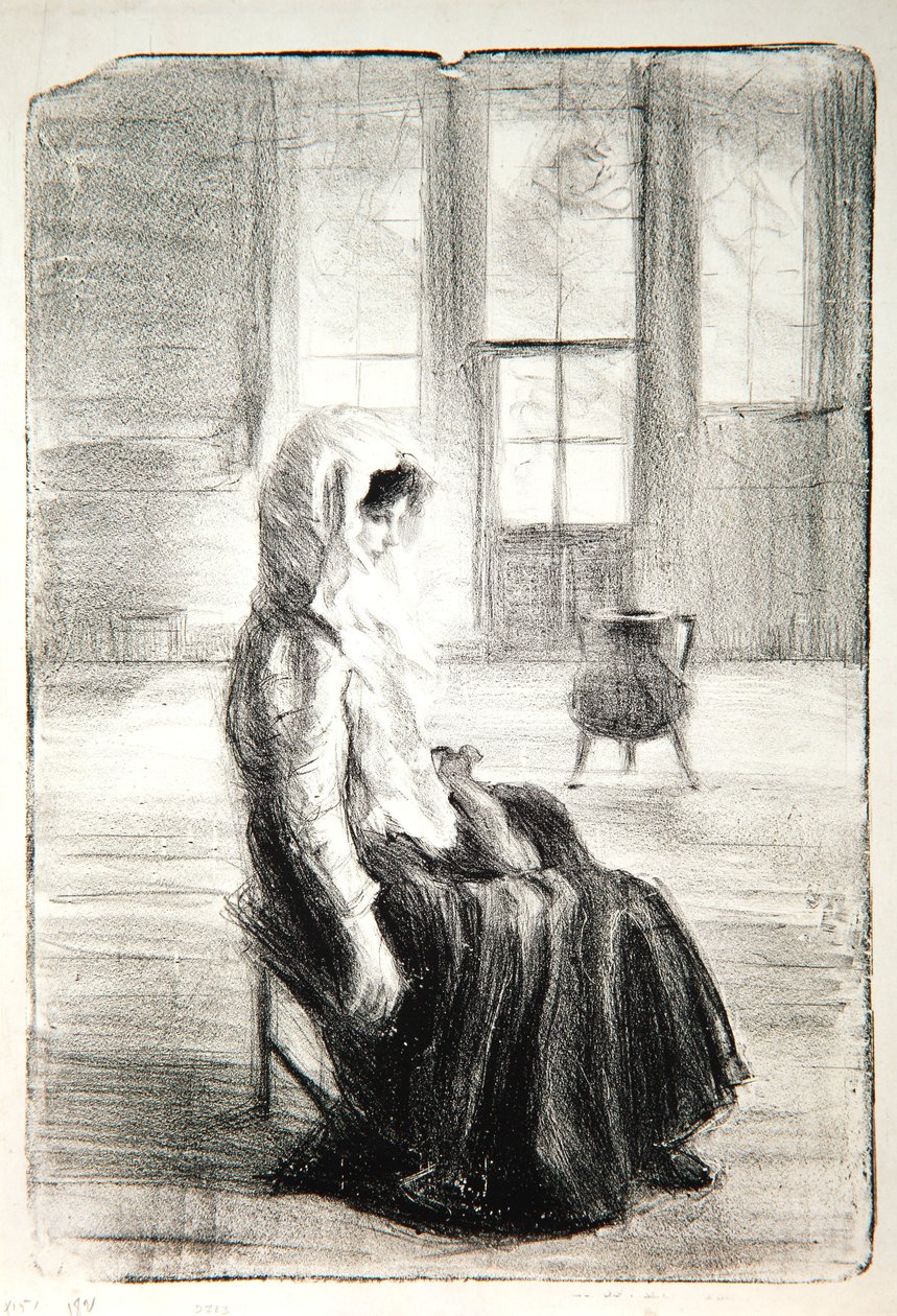 I det gamle kapellet, 1909 av Albert de Belleroche