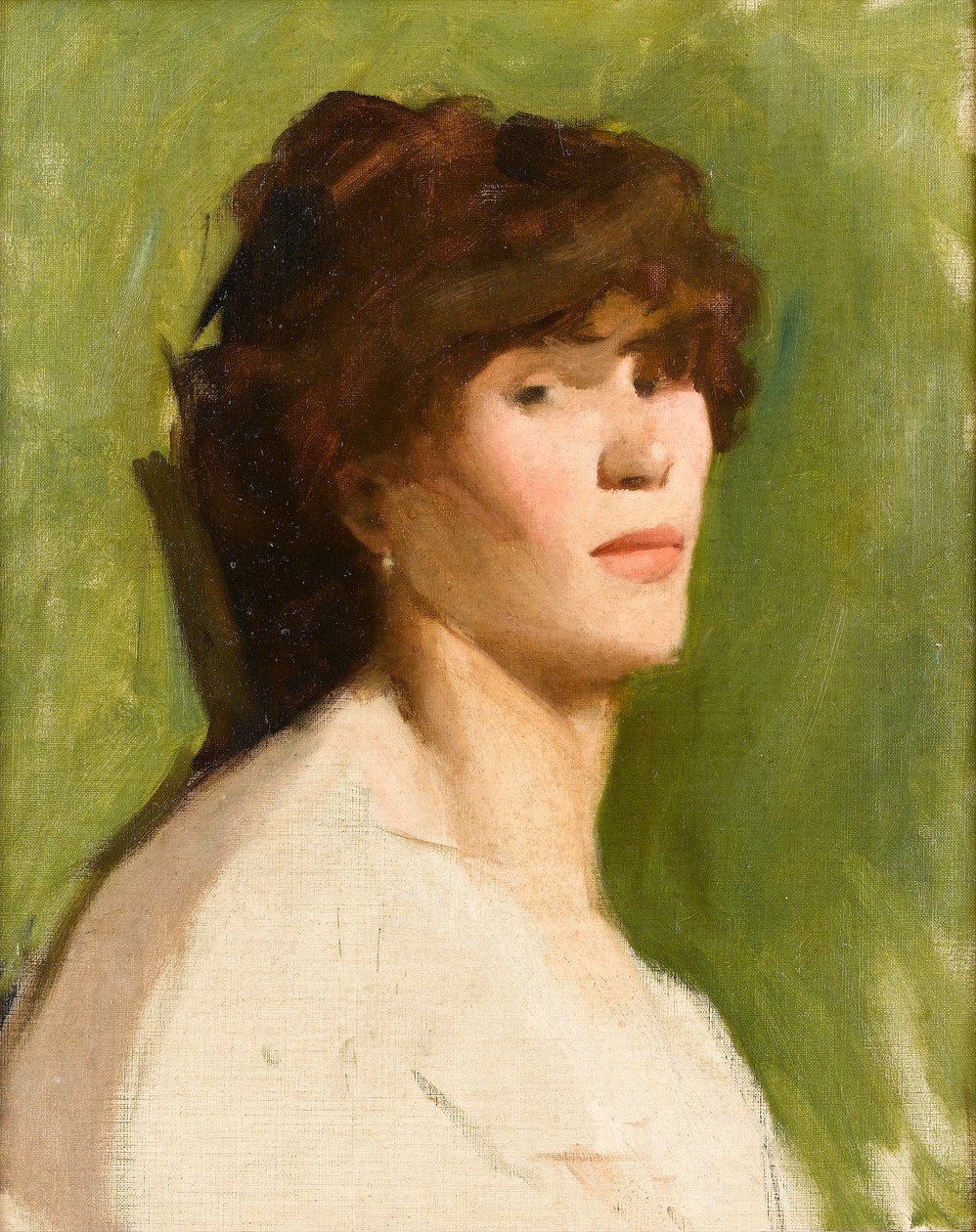Portrett av en kvinne, ca. 1885 av Albert de Belleroche