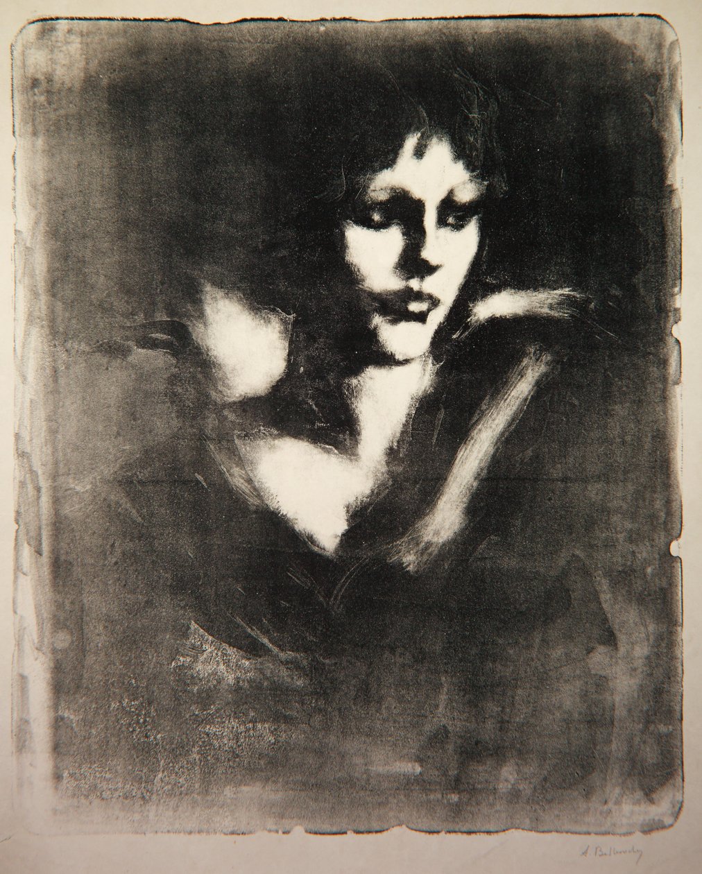 Rosa, 1917 av Albert de Belleroche