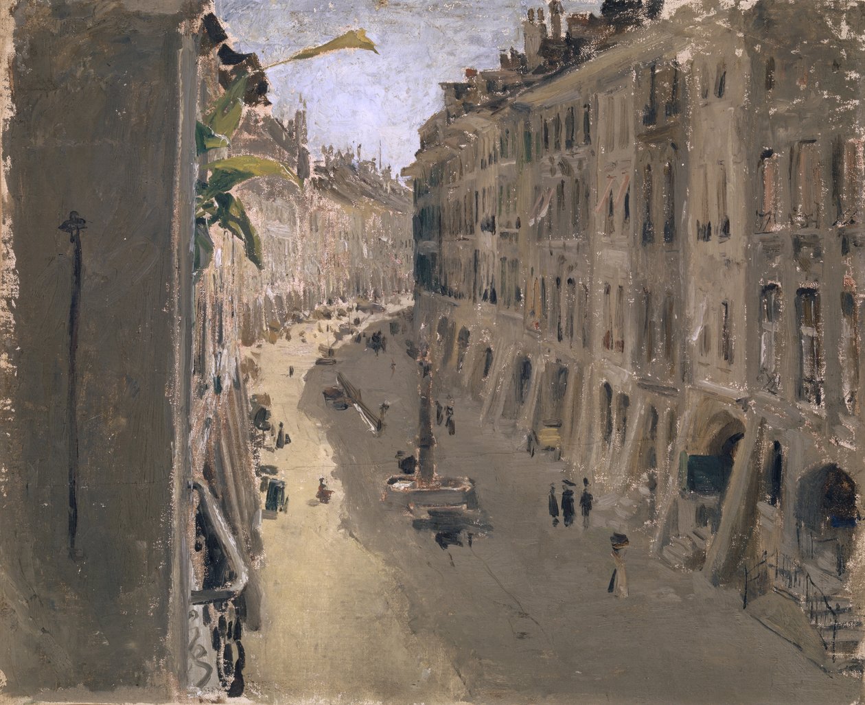 Justice Alley i Bern, ca. 1880-90 av Albert Anker