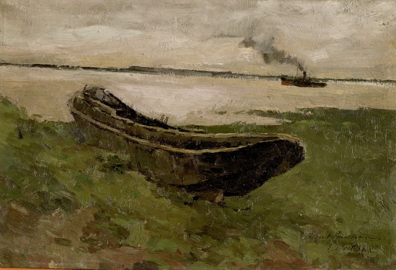 Schelde ved Doel av Albert Baertsoen