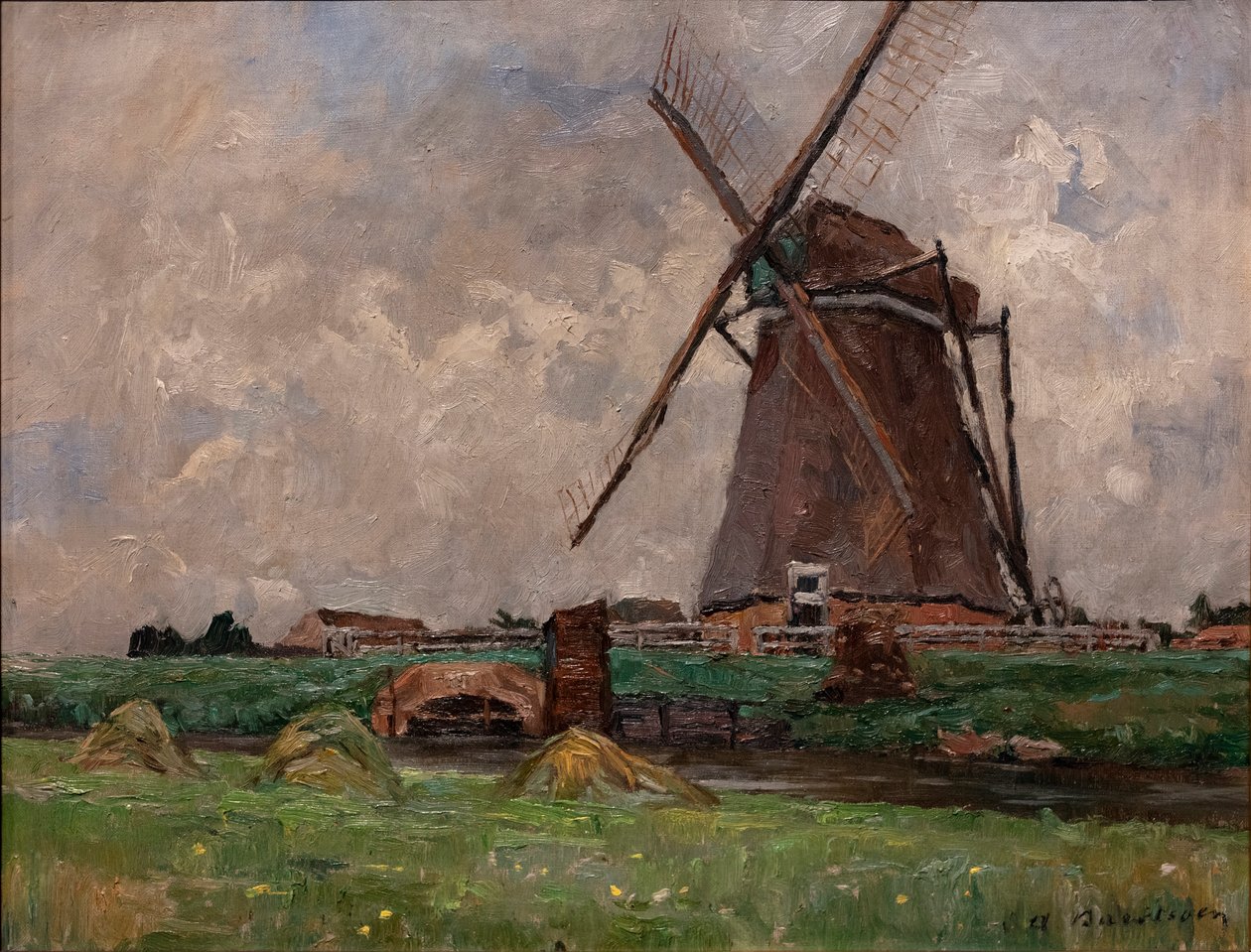 I Holland, ca. 1892 (olje på lerret) av Albert Baertsoen
