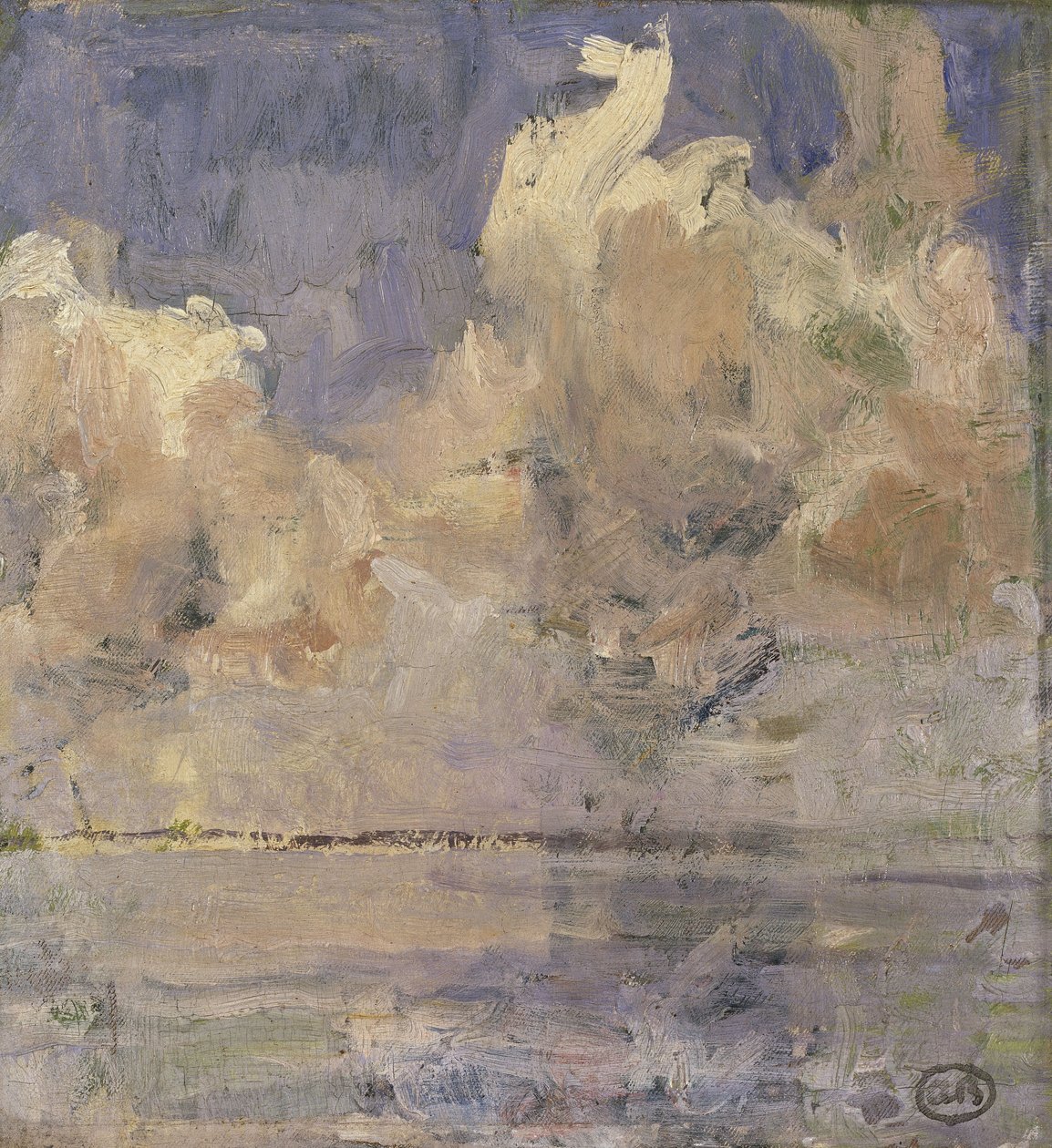 Skyer over havet av Albert Baertsoen