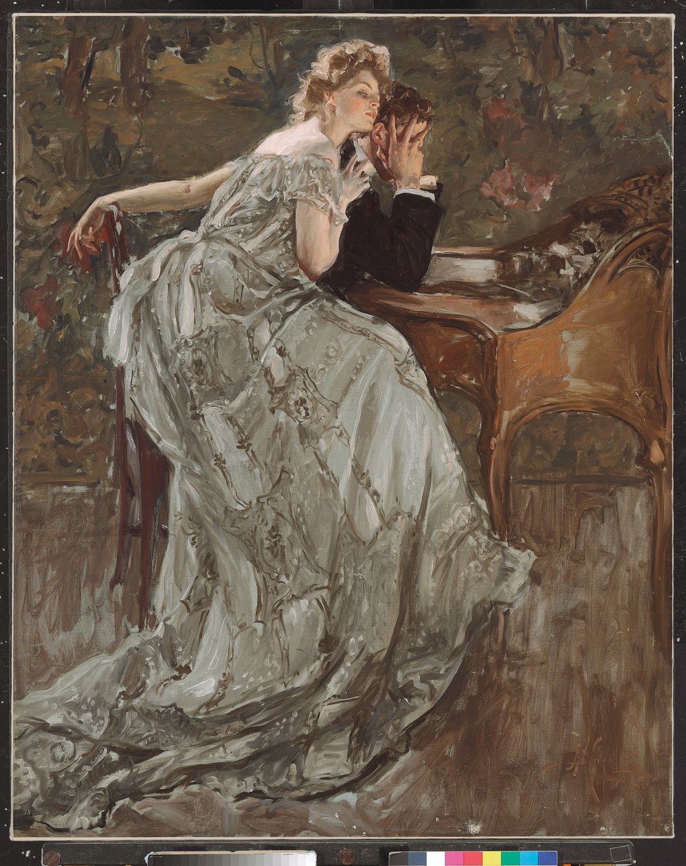 Hvor la jeg billettene?, 1906 av Albert Beck Wenzell