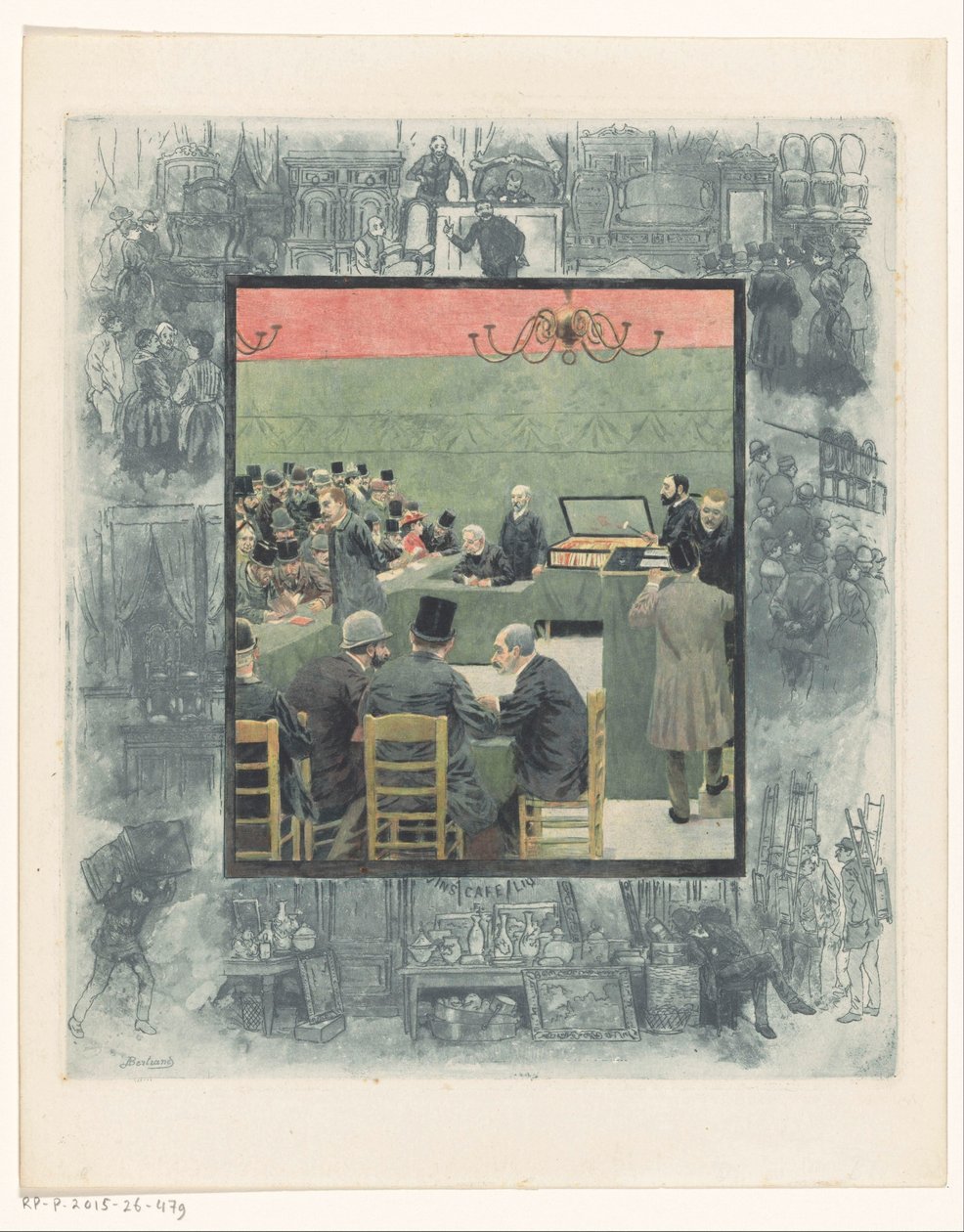 Bokauksjon av Albert Bertrand