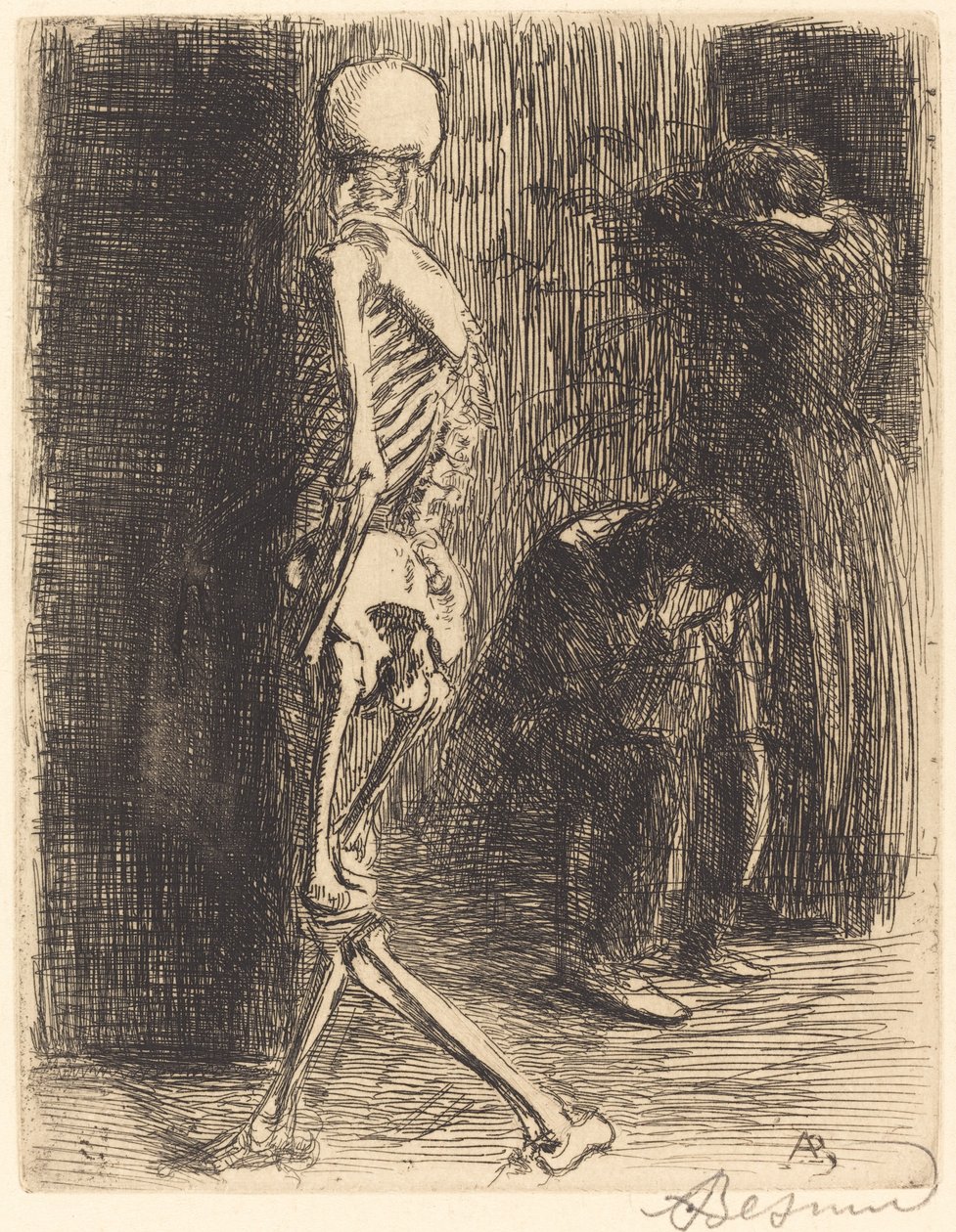 Etter besøket av Albert Besnard