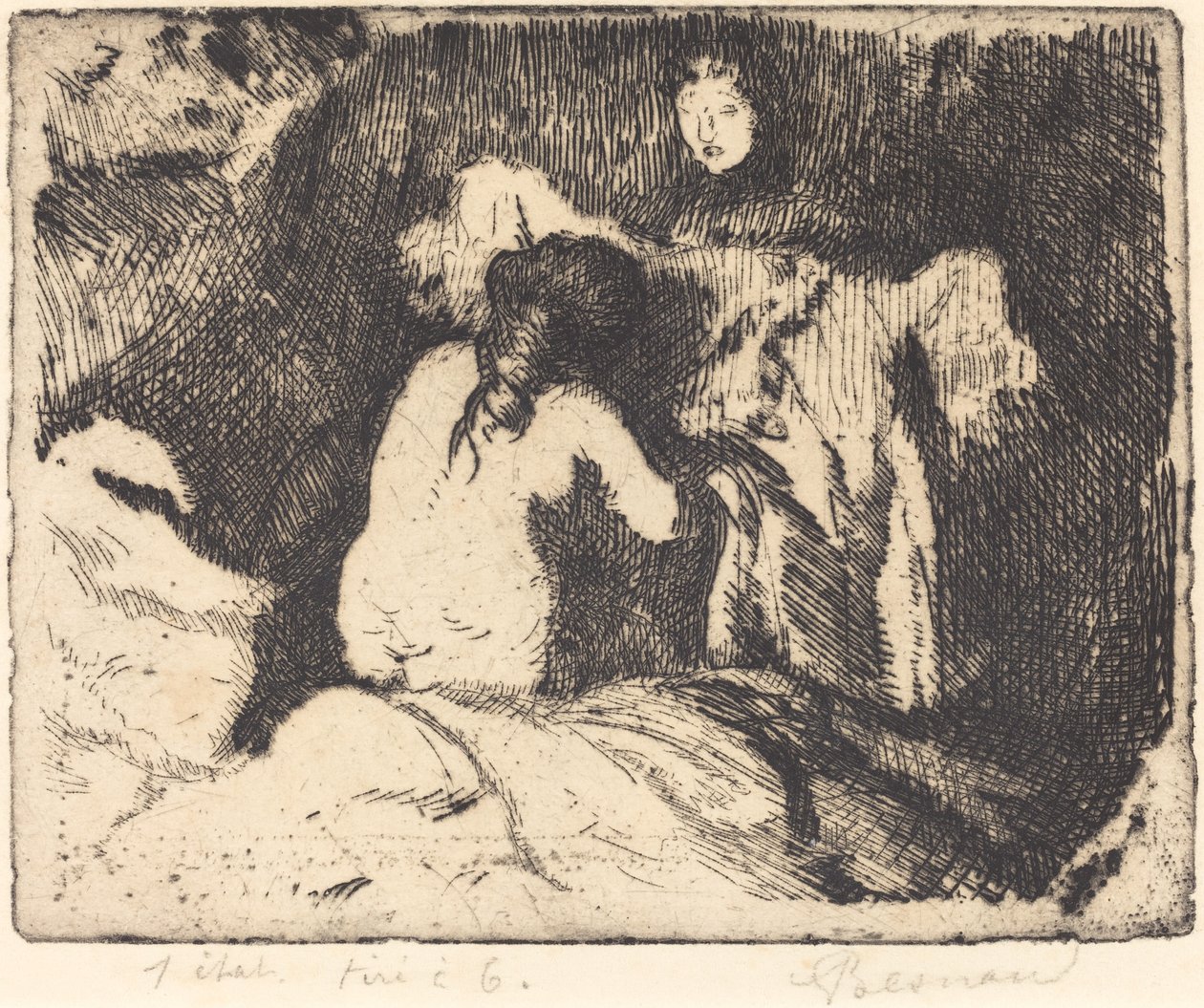 Oppreisning (Le spak) av Albert Besnard