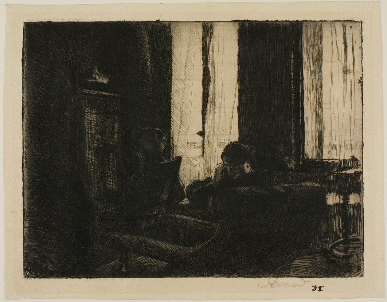 Fortrolighet av Albert Besnard