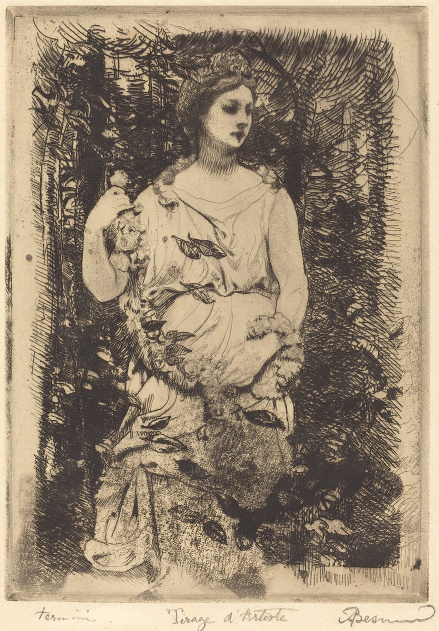 Floraen til Gros av Albert Besnard