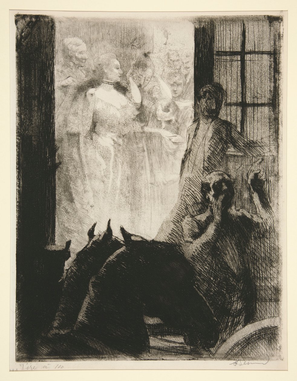 Verdslig triumf av Albert Besnard