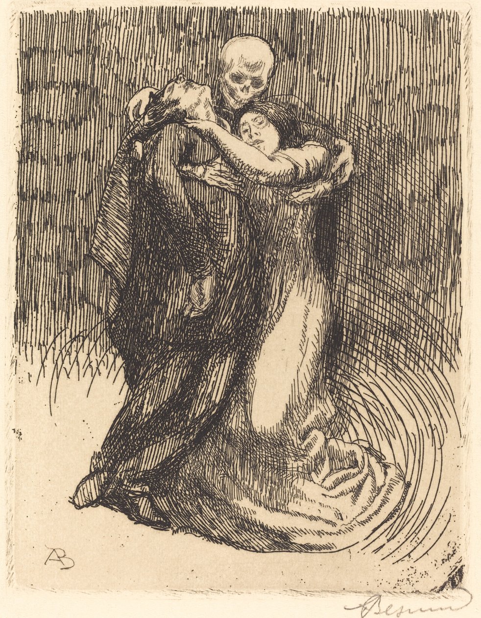 Kjærlighet innviet av Albert Besnard