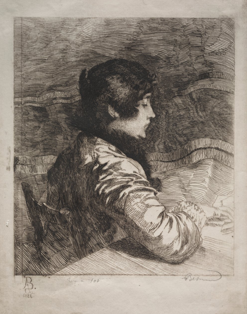 Madame Besnard av Albert Besnard