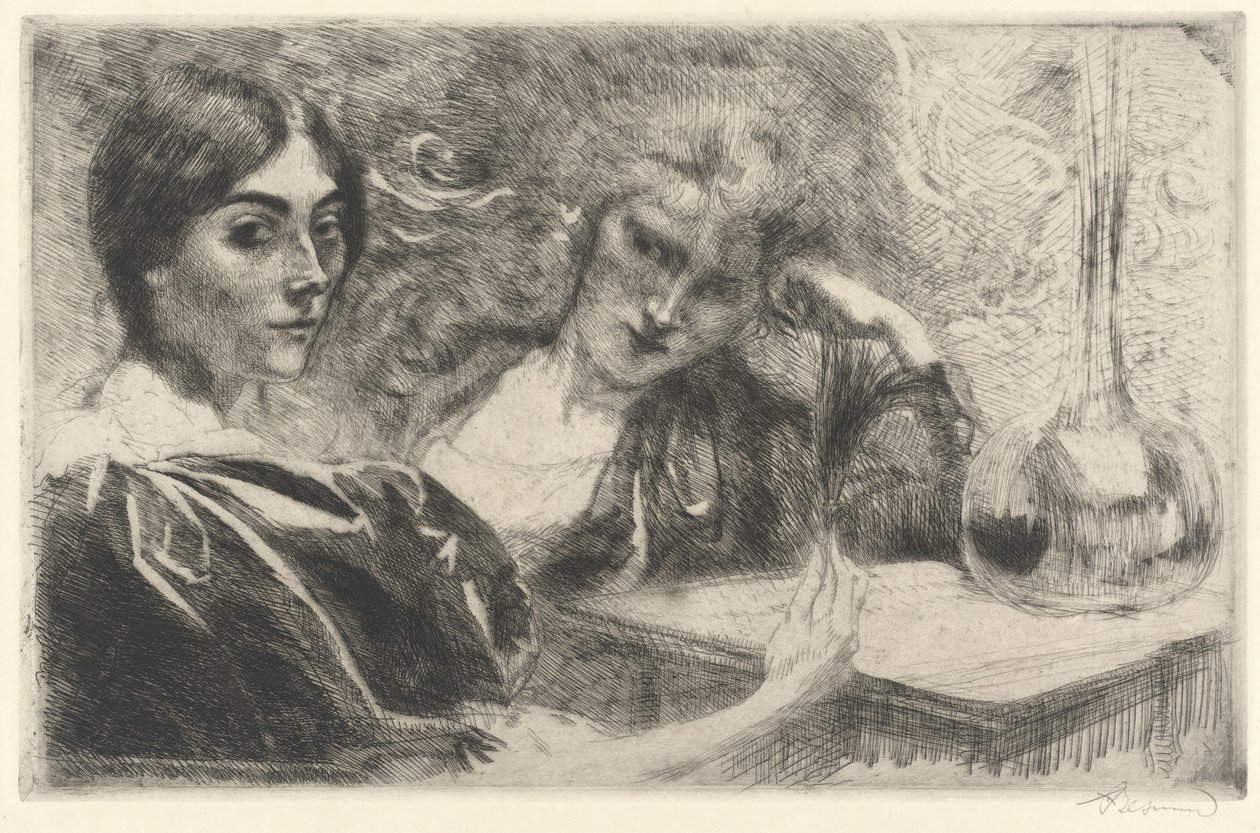 Morfinavhengige (morfinomaner) av Albert Besnard