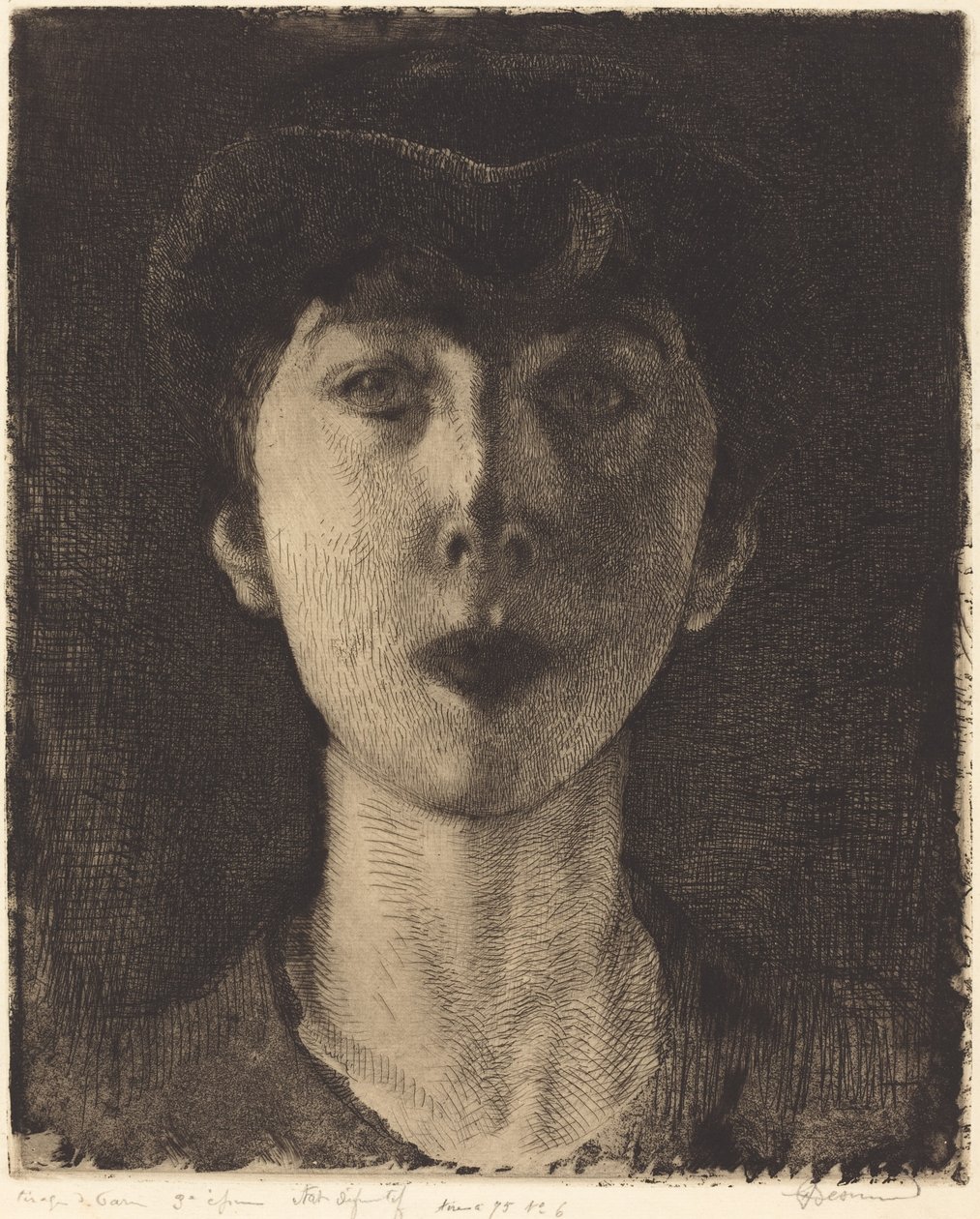 Dronning Elisabeth av Belgia av Albert Besnard