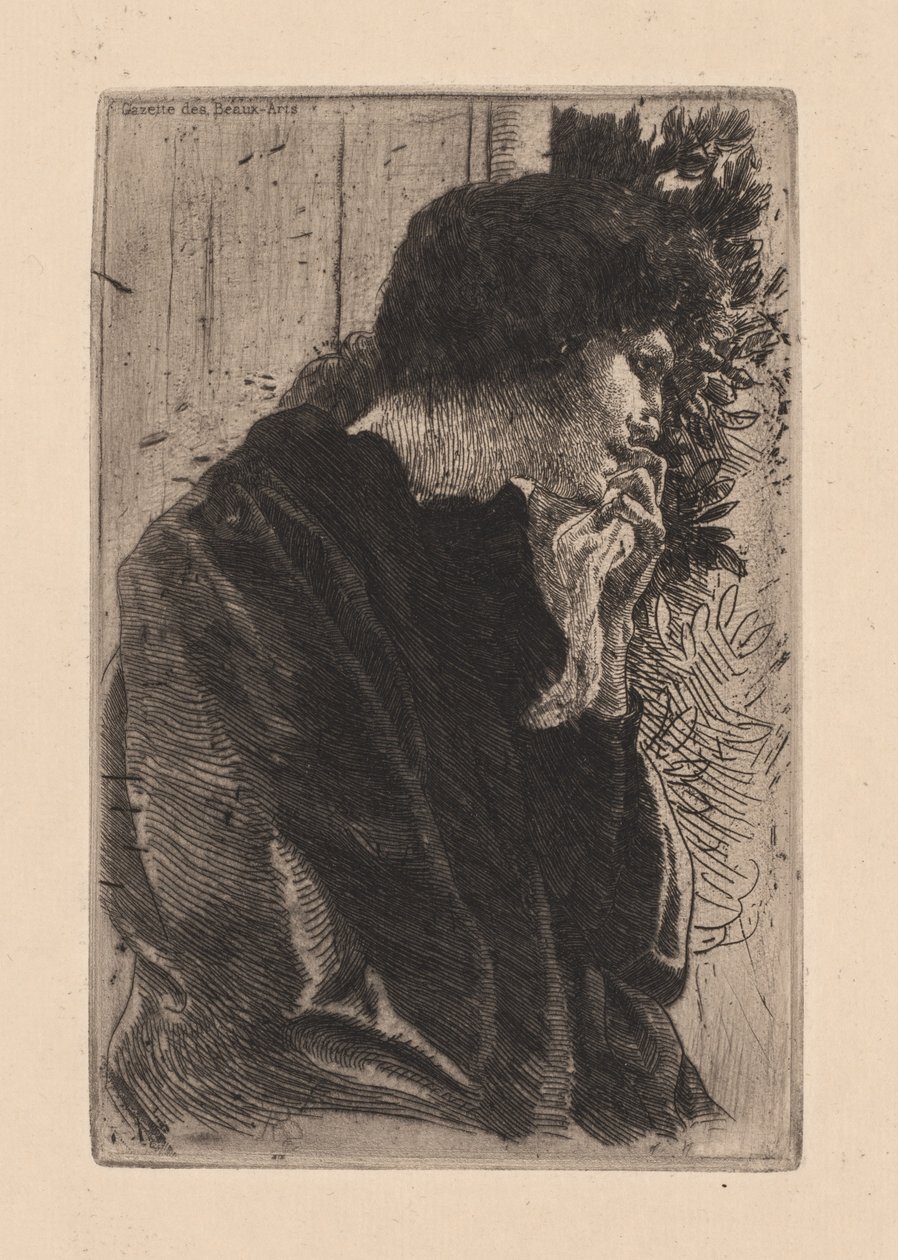 Tristhet, 1887. av Paul Albert Besnard
