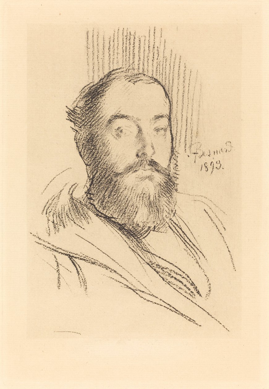 Selvportrett av Albert Besnard