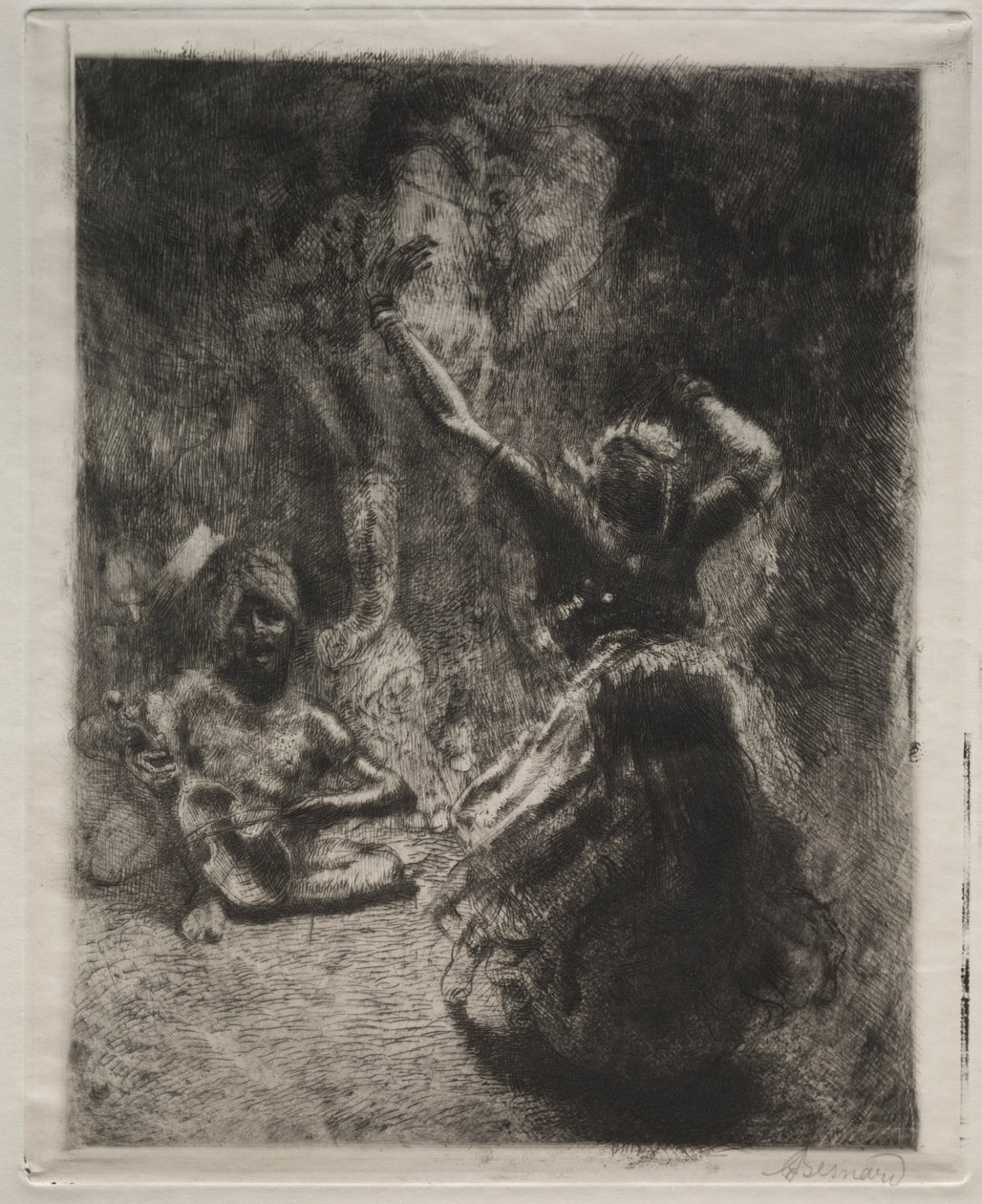 Danseren, rundt 1900. av Paul Albert Besnard