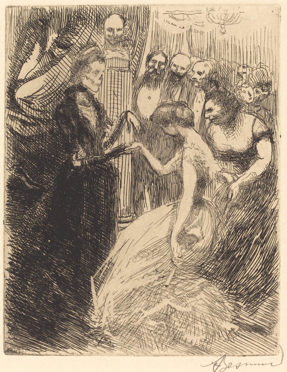 Presentasjonen av Albert Besnard