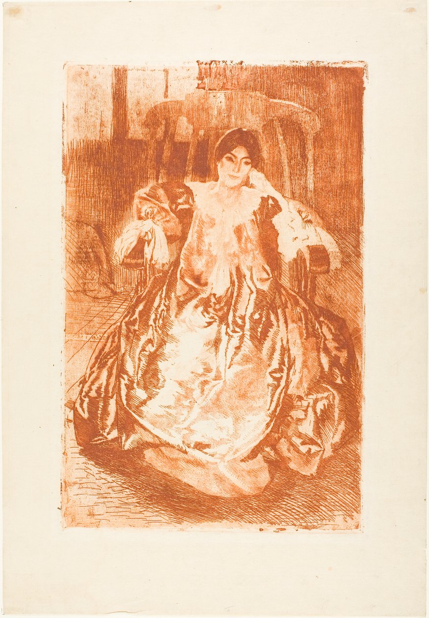 Silkekjolen av Albert Besnard